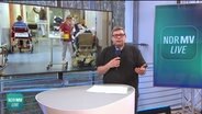 NDR MV Live Moderator Frank Breuner © NDR 