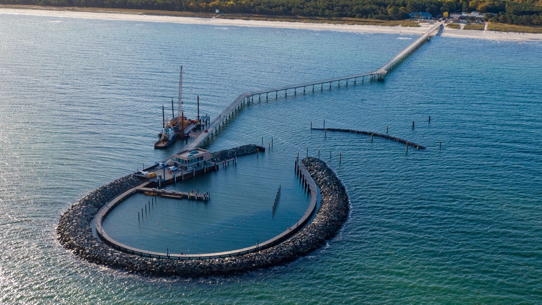 Inselhafen und längste Seebrücke an der Ostsee werden eröffnet