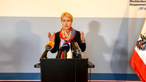 Mecklenburg-Vorpommerns Ministerpräsidentin Manuela Schwesig. 