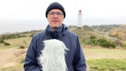 Stefan Kreibohm aus dem Wetterstudio Hiddensee mit dem Wetter für MV. © Screenshot 