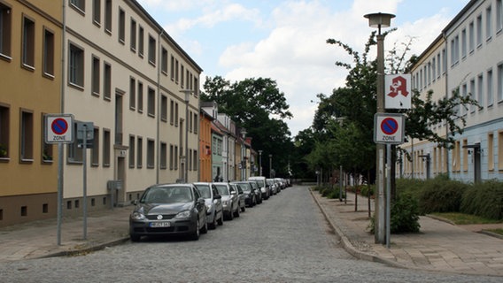 Kleine Wollweberstraße in Neubrandenburg © privat 