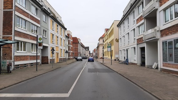 Friedrich-Loeffler-Straße in Greifswald © NDR Foto: M. Klemme