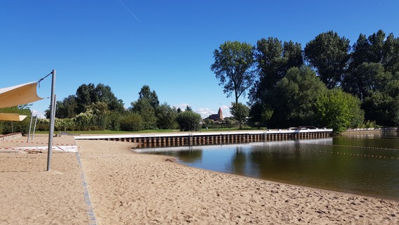 Das Naturbad Grimmen. © Stadt Grimmen Foto: Thorsten Erdmann