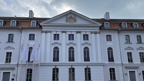 Das Hauptgebäude der Universität Greifswald. © NDR 