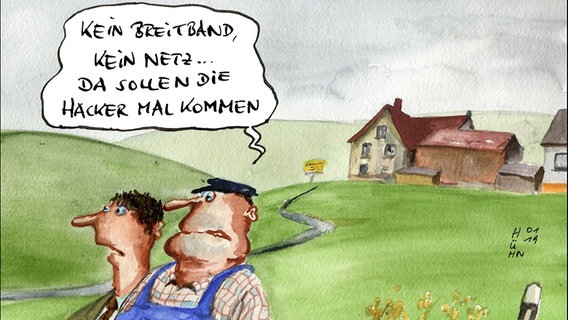 Karikatur © Stadt Schwerin 