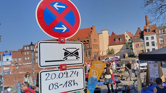 Parking Day 2024 in Wismar © Christoph Woest Foto: Christoph Woest