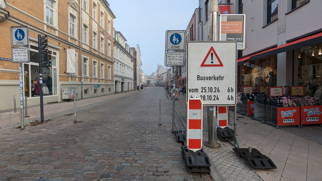 Schwerin: Größere Fußgängerzone und höhere Reinigungskosten