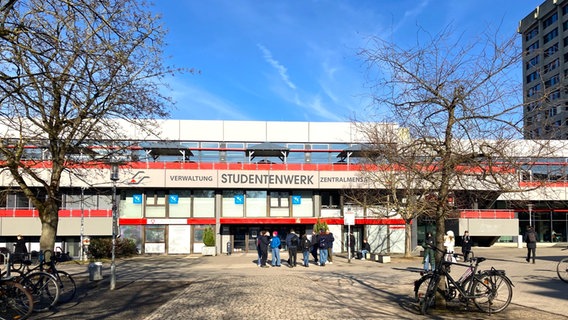 Die Zentralmensa des Studierendenwerks auf dem Göttinger Campus. © Studierendenwerk Göttingen Foto: Studierendenwerk Göttingen