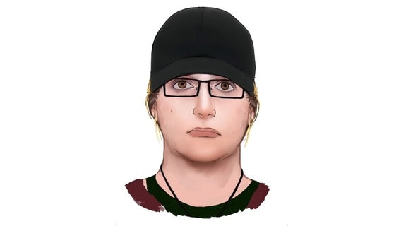 Das Phantombild einer Frau die gesucht wird, weil sie eine andere Frau mit einem Messer bedroht haben soll © Polizei Braunschweig 
