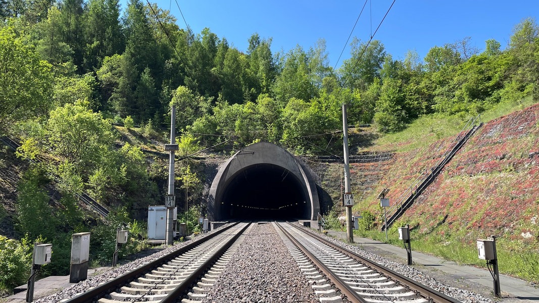 Der Rauhebergtunnel bei Hann. Münden