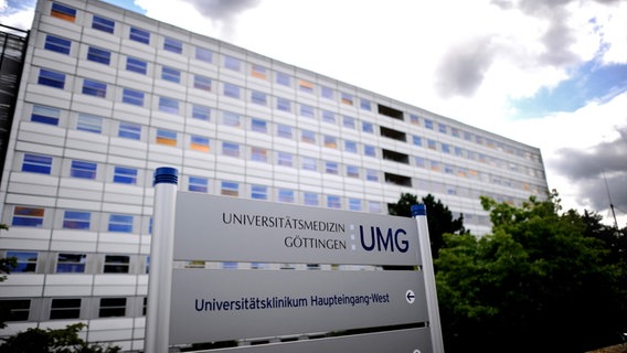 Die Universitätsmedizin Göttingen (UMG). © dpa Foto: Julian Stratenschulte