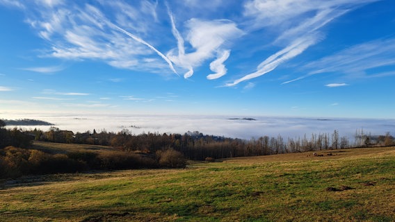 Über dem Sankt Andreasberg im Harz liegt dichter Nebel. © NDR Foto: Britta Zesch