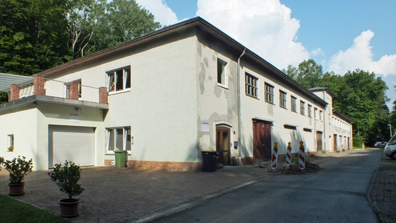 Die frühere Halle 3 der Munitionsanstalt in Diekholzen © NDR Foto: Marc-Oliver Rehrmann