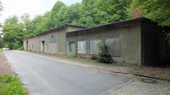 Die frühere Halle 5 der Munitionsanstalt in Diekholzen © NDR Foto: Marc-Oliver Rehrmann