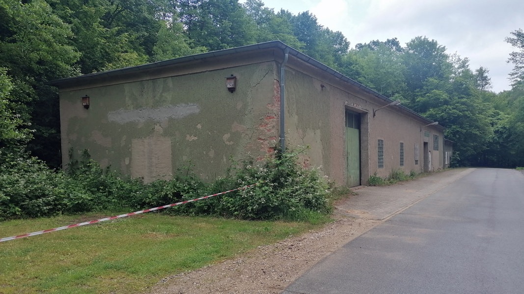 Die frühere Halle 5 der Munitionsanstalt in Diekholzen