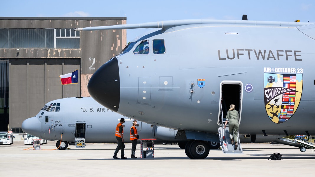 Air Defender 2025 Zehntägige Übung der NATOPartner gestartet NDR.de