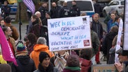 Demonstration "Rechtsruck stoppen" in Hannover. © Nord-West-Media TV 