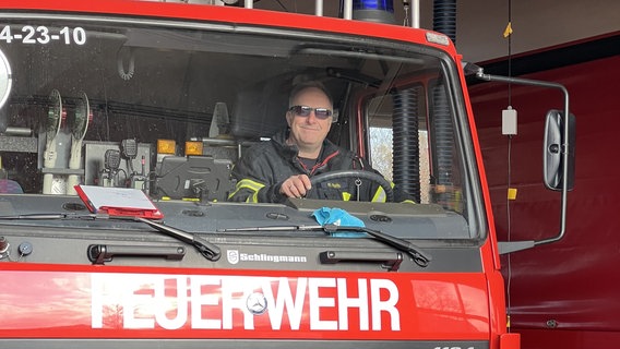 Nigel Platts, Gerätewart der Feuerwehr Aerzen. © FF Aerzen / Nigel Platts 