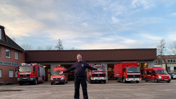 Nigel Platts, Gerätewart der Feuerwehr Aerzen. © FF Aerzen / Nigel Platts 