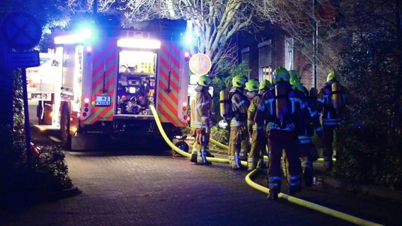 Feuerwehreinsatz am Friederikenstift Hannover. © TeleNewsNetwork 