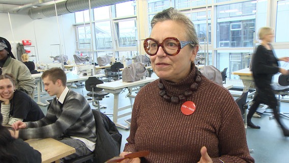 Die Modedesignerin Martina Glomb © NDR 