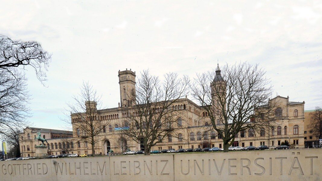Die Gottfried Wilhelm Leibniz Universität in Hannover.