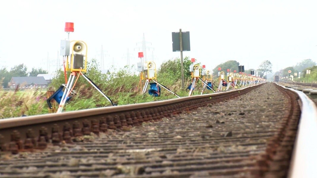 Marschbahn Arbeiten auf der SyltStrecke liegen im