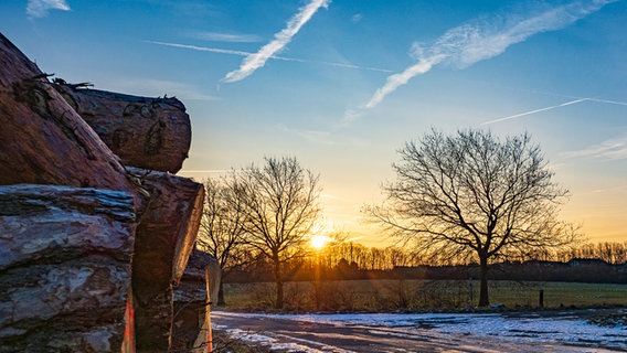 Ein Sonnenaufgang bei Hildesheim. © NDR Foto: Wolfgang Erdtmann