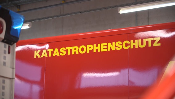 Ein Einsatzwagen des Katastrophenschutzes. © NDR 