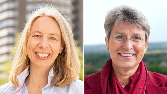 The candidates for the runoff election in Göttingen Doreen Fragel (Greens) and Petra Broistedt (SPD) © Doreen Fragel / Petra Broistedt 