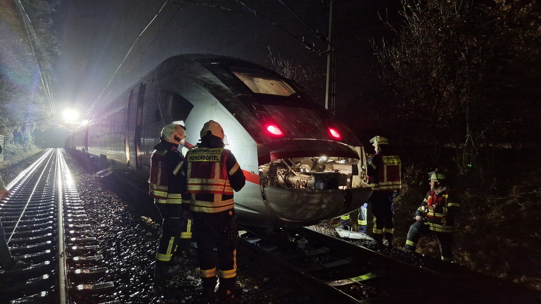 Erneut Baum auf Leitung: Bahnstrecke Hamburg-Hannover weiter gestört