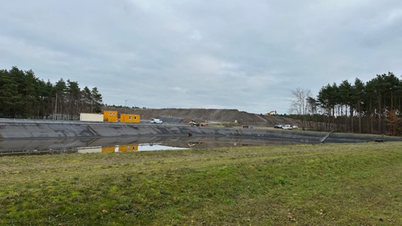 Das Gelände des ehemaligen Bergwerks Gorleben. © NDR Foto: Anna Fietz