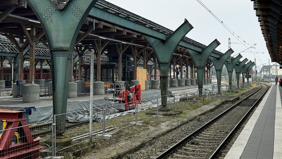 Die Gleishalle vom Oldenburger Hauptbahnhof © NDR Foto: Pascal Klug