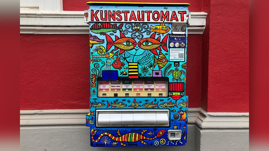 Kunst für unterwegs aus dem Automaten NDR.de Kultur