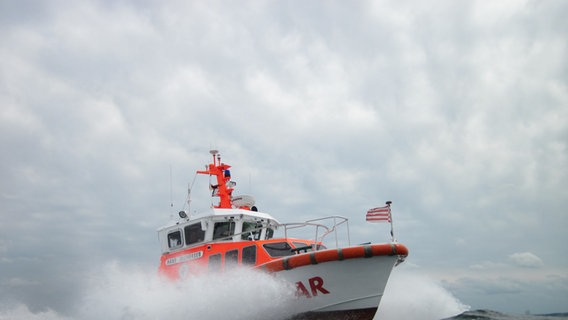 Ein Seenotrettungsboot auf dder Nordsee. © Deutsche Gesellschaft zur Rettung Schiffbrüchiger (DGzRS) 