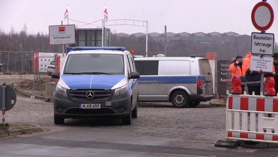 Eine Baustelle in Osnabrück, nachdem das Gebiet spontan wegen einer Kampfmittelbeseitigung evakuiert wurde. © Nord-West-Media TV 