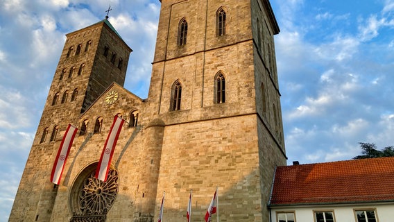 Der Dom Sankt Peter in Osnabrück. © NDR Foto: Oliver Gressieker