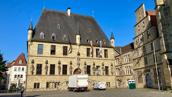 Das Rathaus von Osnabrück. © NDR Foto: Oliver Gressieker