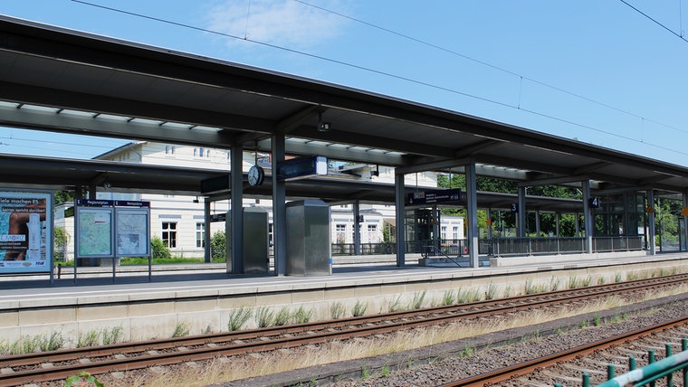 Der Bahnhof in Ahrensburg. © NDR Foto: Doreen Pelz