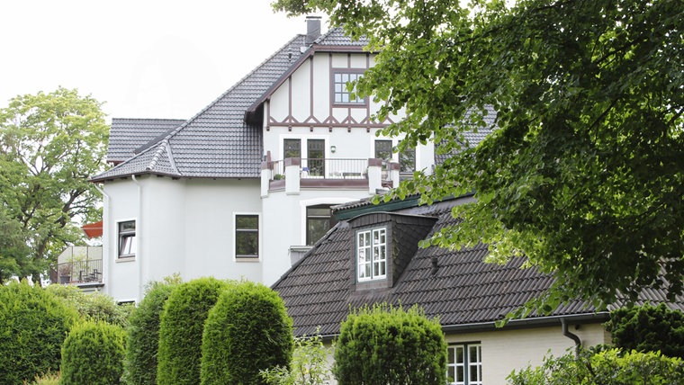 Die Villa Rickmer in der Parkallee 2 in Ahrensburg. © NDR Foto: Doreen Pelz