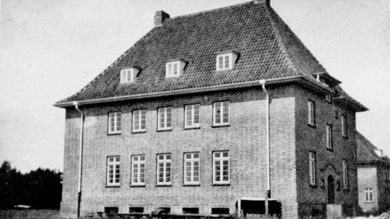 Die Parkallee 50 in Ahrensburg um 1931. © Stadtarchiv Ahrensburg
