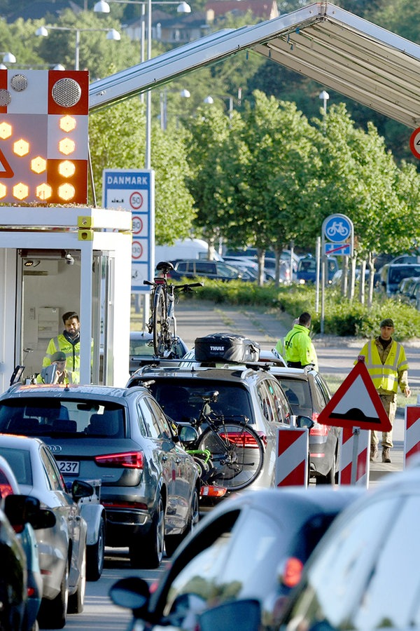 Urlaub in Dänemark wieder möglich Stau an der Grenze