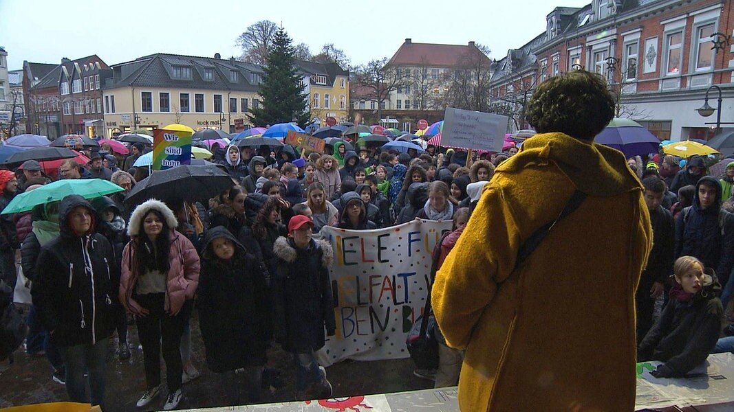 Bad Segeberg Demonstration gegen Rassismus NDR.de