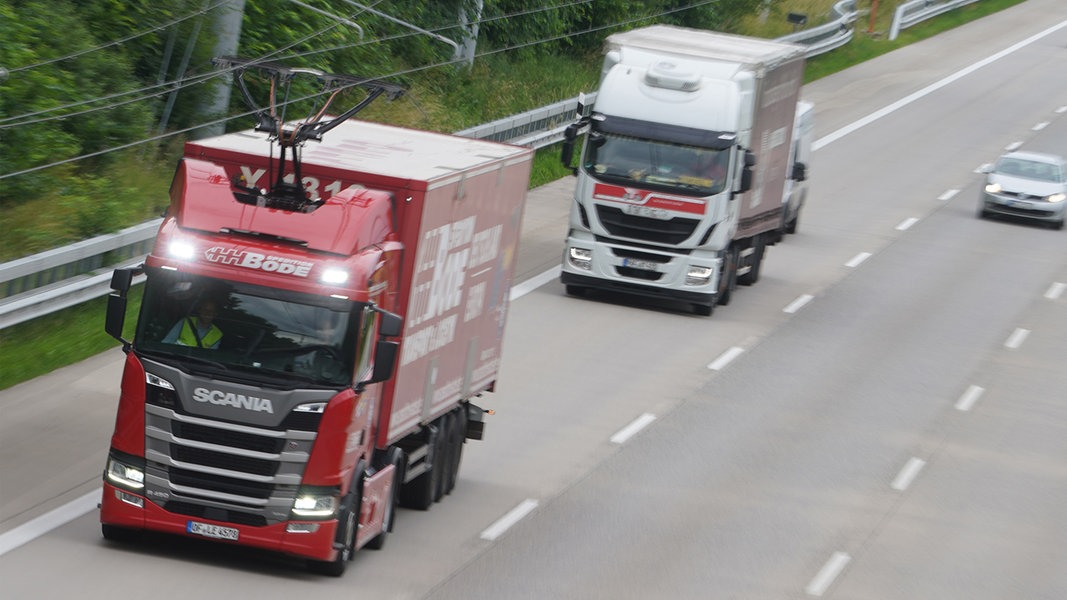 E-Highway auf der A1: Testbetrieb zu Ende, Zukunft unklar