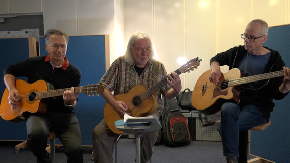 Die Band FEX zu Gast beim NDR. © NDR 