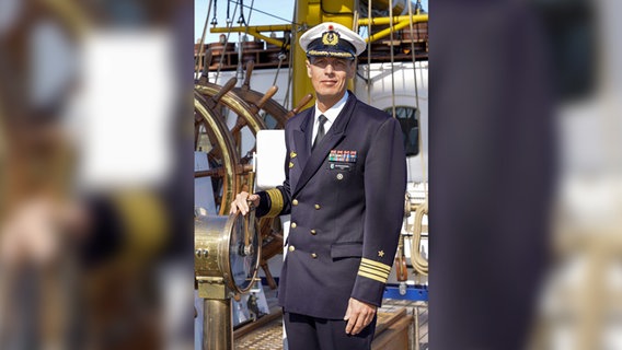 Porträt vom Fregattenkapitän Bornkessel. © Presse- und Informationszentrum Marine 