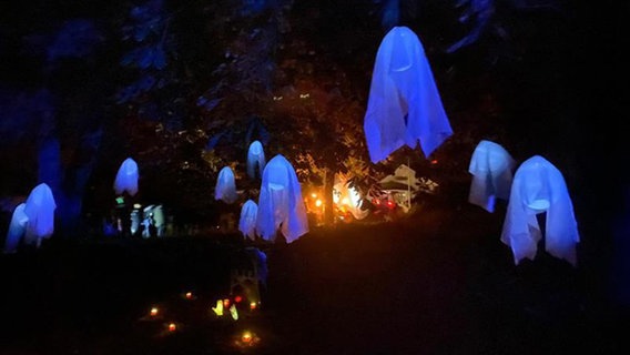 Halloween-Parade in Schülp © Freiwillige Feuerwehr Schülp 