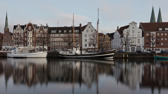 Der Drehbrückenplatz in Lübeck © Karin Mädlow Foto: Karin Mädlow