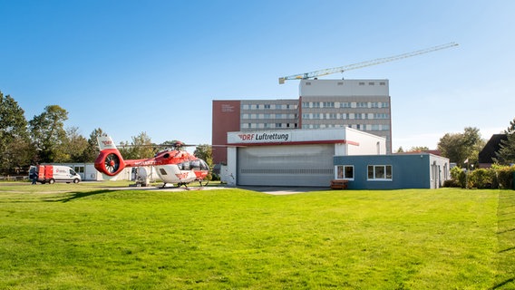 Das Klinikum Nordfriesland in Niebüll © Reinhard Witt Foto: Reinhard Witt