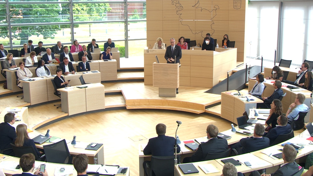 Landtag In SH: Regierungserklärung Und Aussprache Im Parlament | NDR.de ...